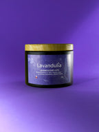 Lavender Summer – natural candle made of 100% beeswax with lavender