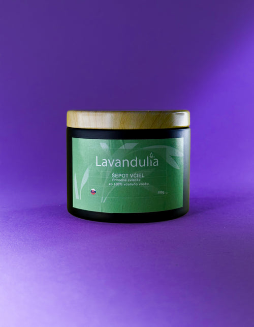 Bee Whispers – a natural candle made from 100% beeswax